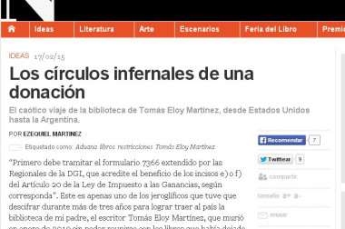 Los círculos infernales de una donación