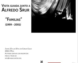 Nueva visita guiada de Alfredo Srur por su muestra “Familias”